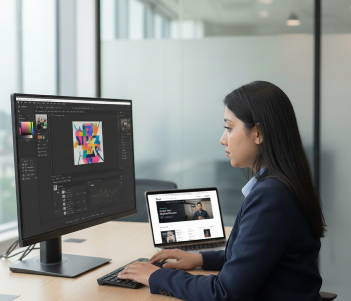 UI/UX designer at Trend Web Technologies working on website and digital product design