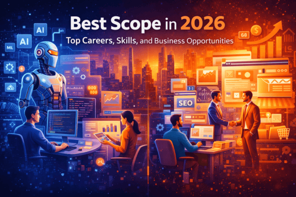 Best scope in 2026 showing top careers, skills, and business opportunities