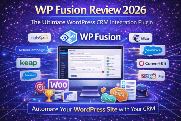 WP Fusion Review 2026 – WordPress CRM integration plugin connecting
